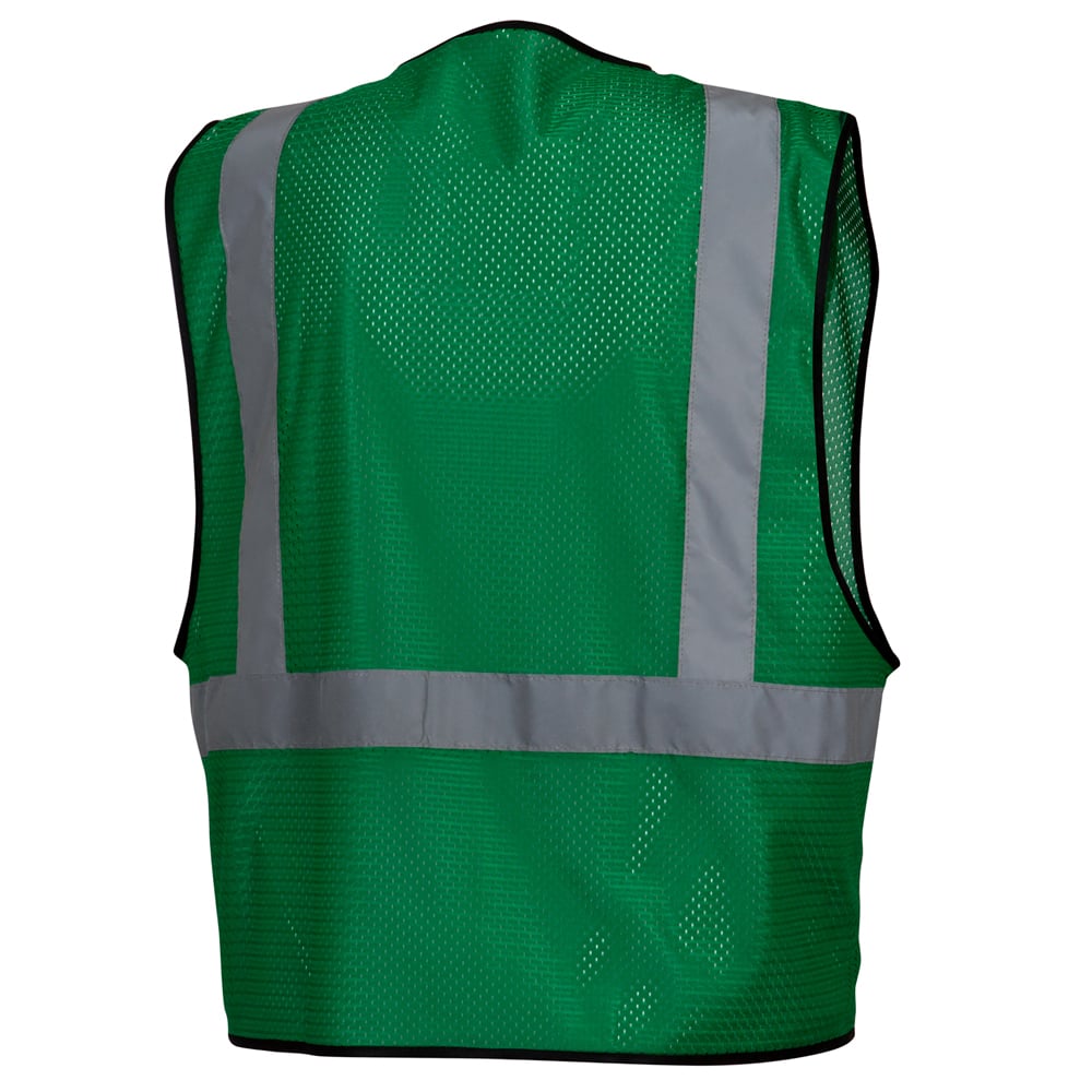 Pyramex RV12 Series Non - ANSI Color Mesh Vest with Reflective Tape - Gorvex.com