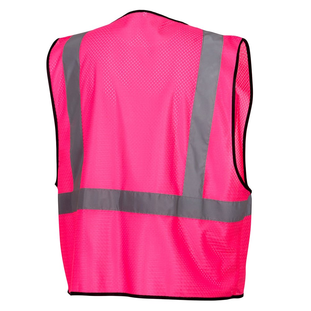 Pyramex RV12 Series Non - ANSI Color Mesh Vest with Reflective Tape - Gorvex.com