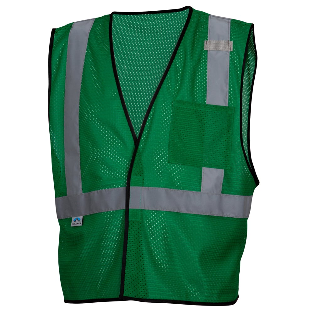 Pyramex RV12 Series Non - ANSI Color Mesh Vest with Reflective Tape - Gorvex.com