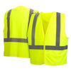 Pyramex RVHL29 Series Hi Vis Solid Vest with Hook & Loop Closure - Gorvex.com