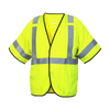 Pyramex RVHL51FR Hi - Vis Class 3 FR Safety Vest with Black Trim - Gorvex.com
