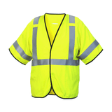 Pyramex RVHL51FR Hi - Vis Class 3 FR Safety Vest with Black Trim - Gorvex.com