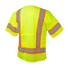 Pyramex RVZ38BR Class 3 Breakaway Mesh Safety Vest with Drawstring Waist - Gorvex.com