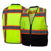 Pyramex RVZ44B Series Hi - Vis Vest with Black Bottom - Gorvex.com