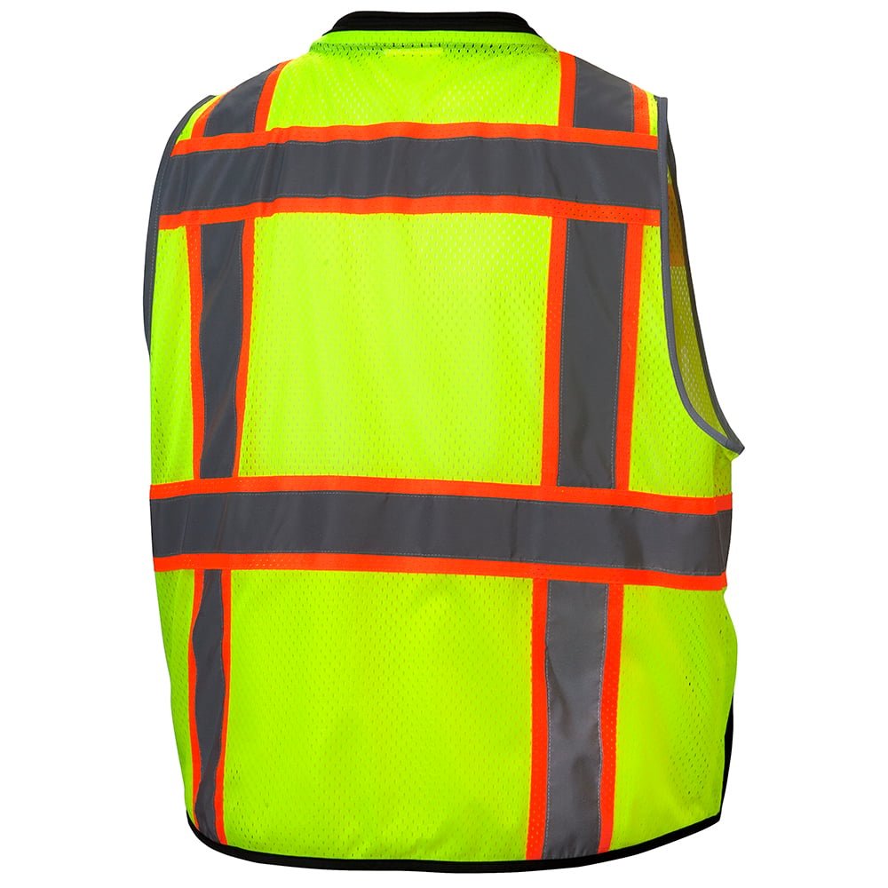 Pyramex RVZ44B Series Hi - Vis Vest with Black Bottom - Gorvex.com