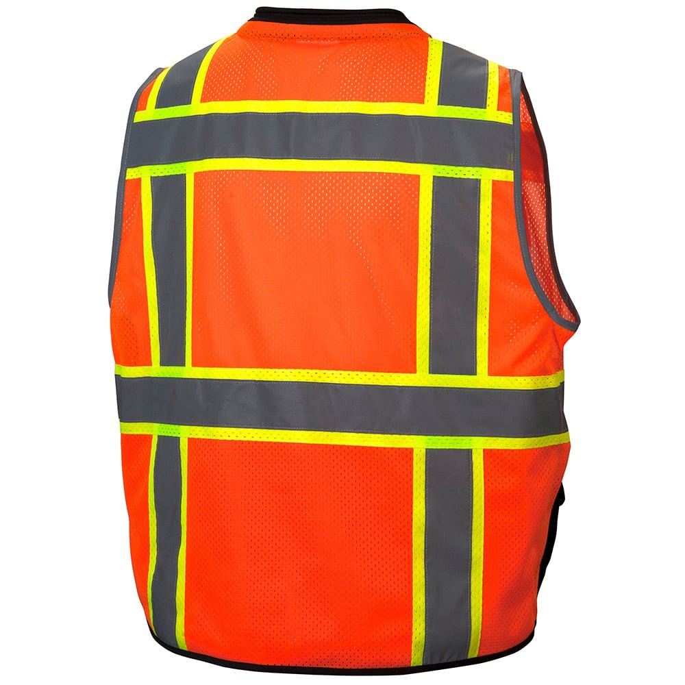 Pyramex RVZ44B Series Hi - Vis Vest with Black Bottom - Gorvex.com