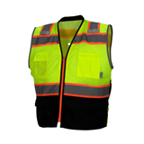 Pyramex RVZ46B Hi - Vis Class 2 Mesh Safety Vest with Back D - Ring Slot - Gorvex.com
