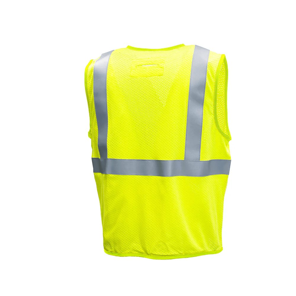 Pyramex RVZ52FR Hi - Vis Class 2 FR Safety Vest with D - Ring Slot - Gorvex.com