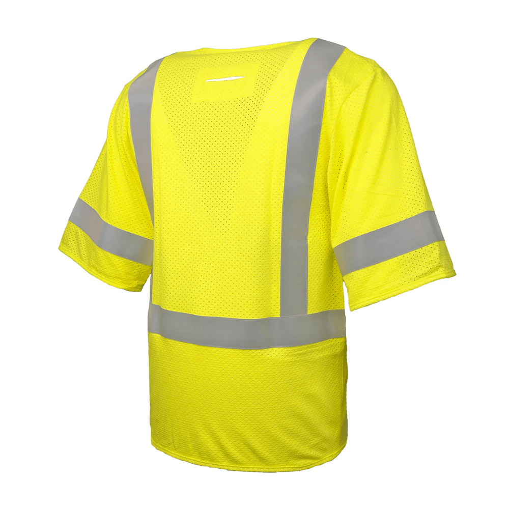 Pyramex RVZ53FR Hi - Vis Class 3 FR Safety Vest with D - Ring Slot - Gorvex.com