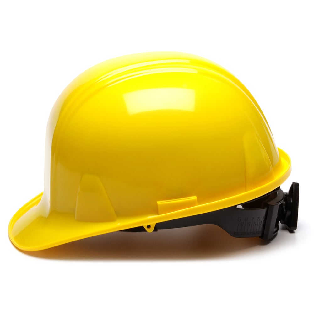 Pyramex SL Series Cap Style Hard Hat, 4 Pt Snap or Ratchet Suspension - Gorvex.com