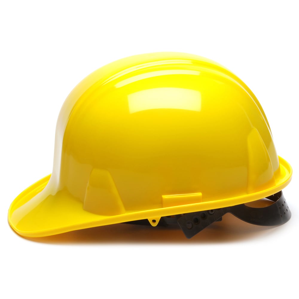 Pyramex SL Series Cap Style Hard Hat, 4 Pt Snap or Ratchet Suspension - Gorvex.com