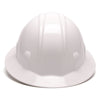 Pyramex SL Series Full Brim Hard Hat, 4 Pt Ratchet Suspension - Gorvex.com