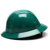 Pyramex SL Series Full Brim Hard Hat, 4 Pt Ratchet Suspension - Gorvex.com