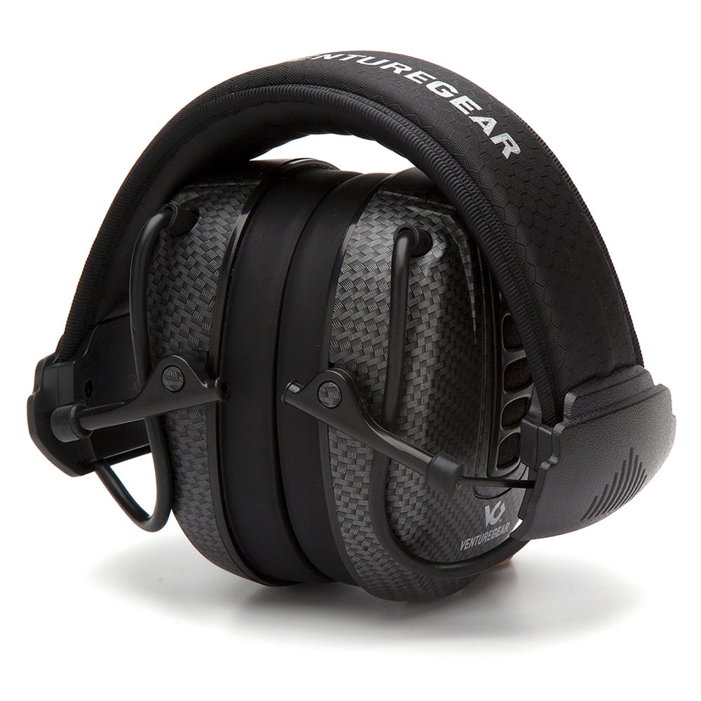 Pyramex VGPM1 Venture Gear Clandestine Electronic Earmuff, NRR 24 - Gorvex.com