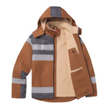 Quartz Non - ANSI Sherpa - Lined Winter Jacket with Reflective Tape - Gorvex.com