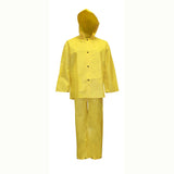 Defiance FR™ Three-Piece Rain Suit with Bib Pants & Detachable Hood