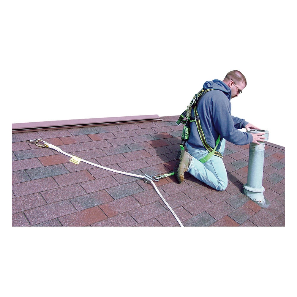 Miller Single-D Permanent Roof Anchor