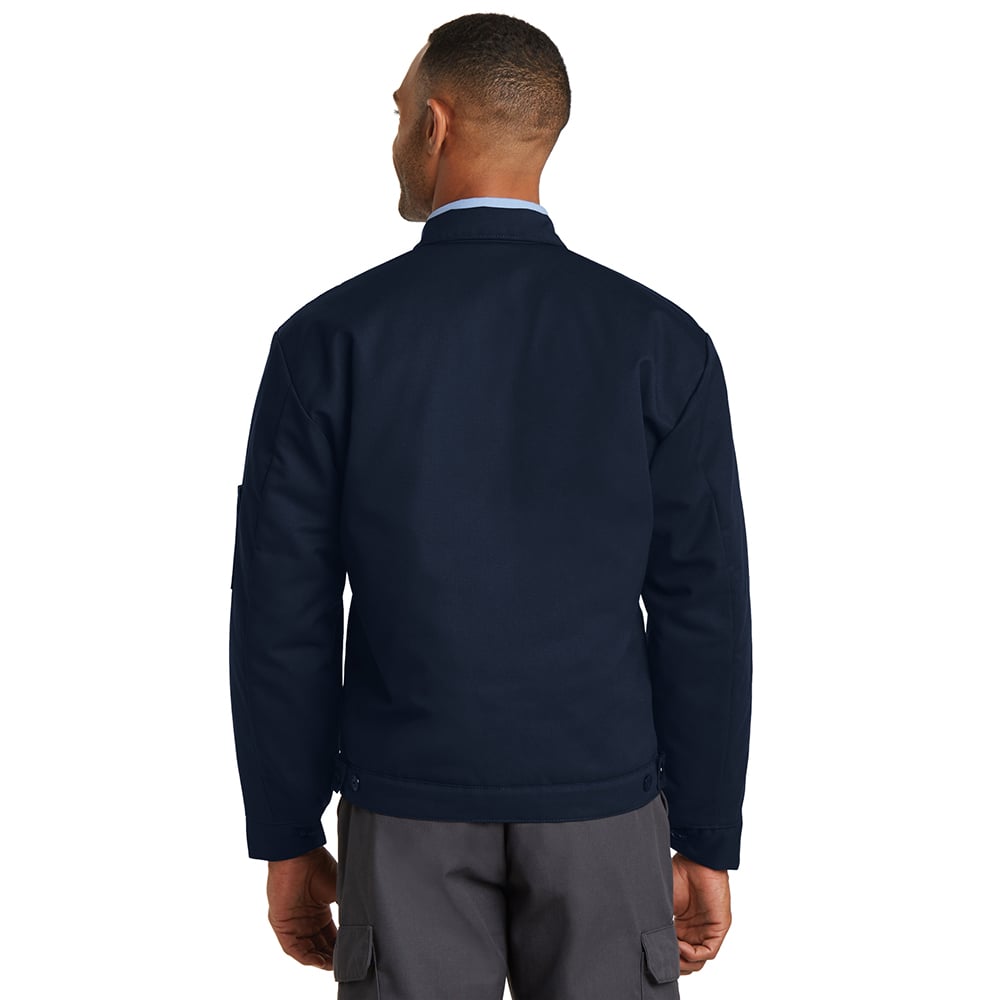 Red Kap CSJT22 Slash Pocket Jacket with Utility Pocket on Left Sleeve - Gorvex.com