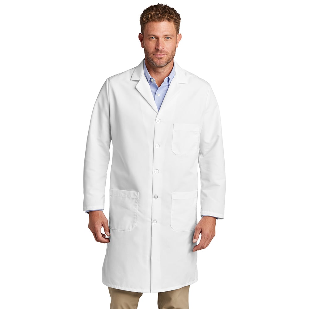 Red Kap KP14 Lab Coat with Left Chest Patch Pocket - Gorvex.com