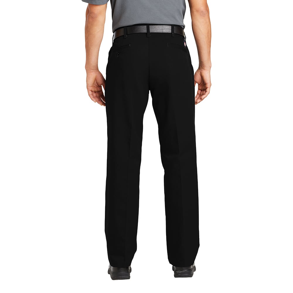 Red Kap PT60 Elastic Insert Pants with Front & Back Pockets Unhemmed - Gorvex.com