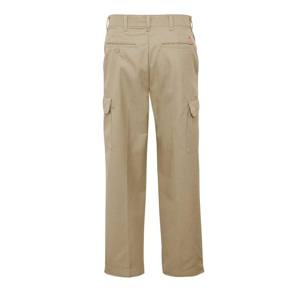 Red Kap PT88 Industrial Cargo Pants with Two Hip Pockets Unhemmed - Gorvex.com