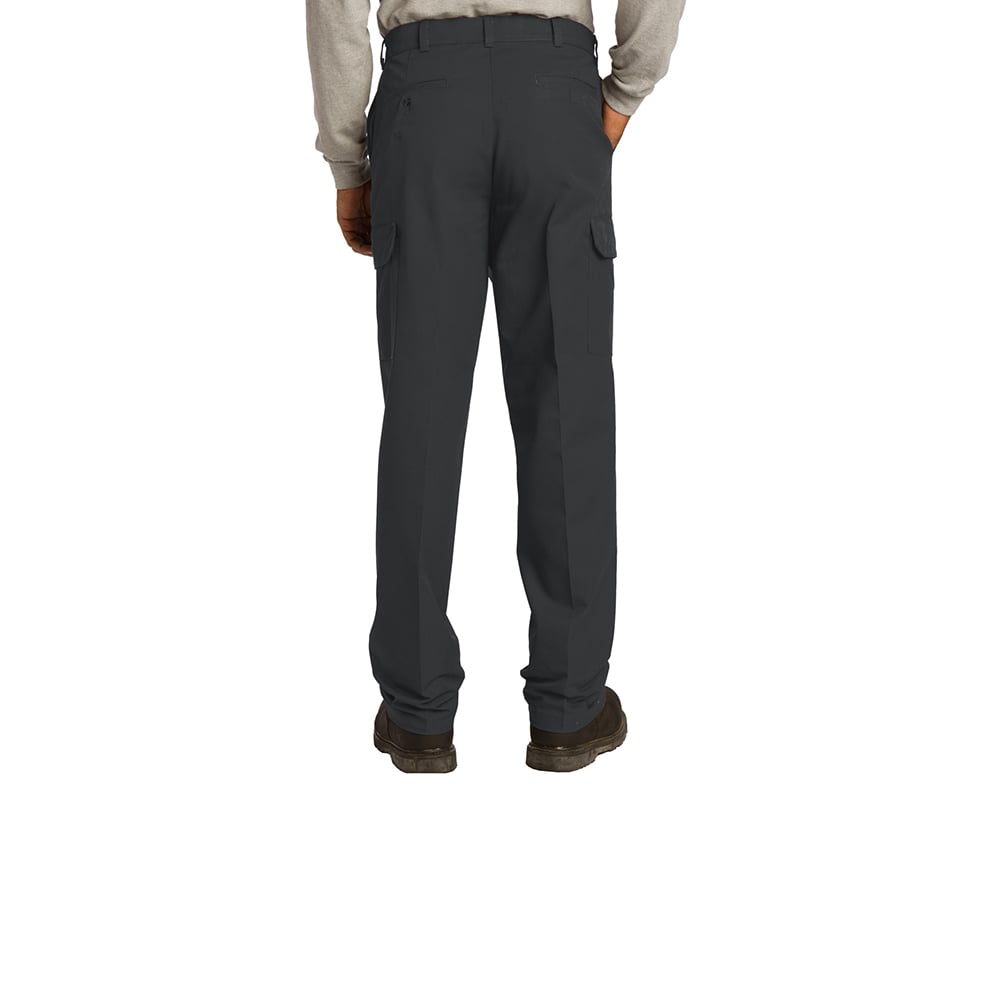 Red Kap PT88 Industrial Cargo Pants with Two Hip Pockets Unhemmed - Gorvex.com