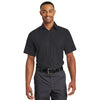 Red Kap SY60 Short Sleeve Solid Ripstop Shirt with an Open Collar - Gorvex.com