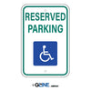 Reserved Parking Picto - Handicapped Parking Sign - Gorvex.com