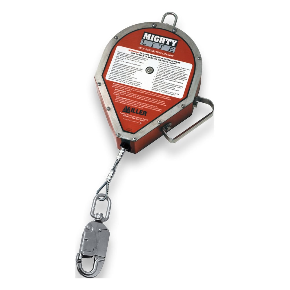 Miller MightyLite™ 65' Galvanized Wire Rope Lifeline