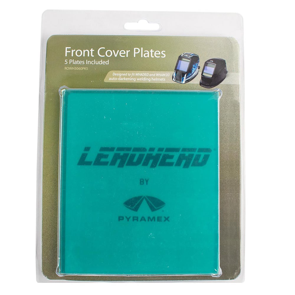 Pyramex LeadHead Replacement Front Cover Plate for WHAM30 and WHAD60, 1 pack (5 pieces)