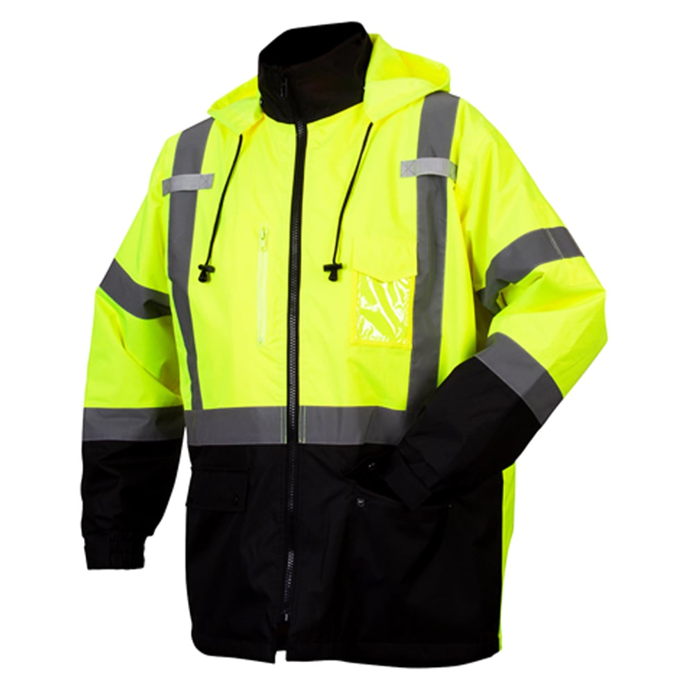 Pyramex RP31 Series Hi Vis Class 3 Parka with Detachable Hood