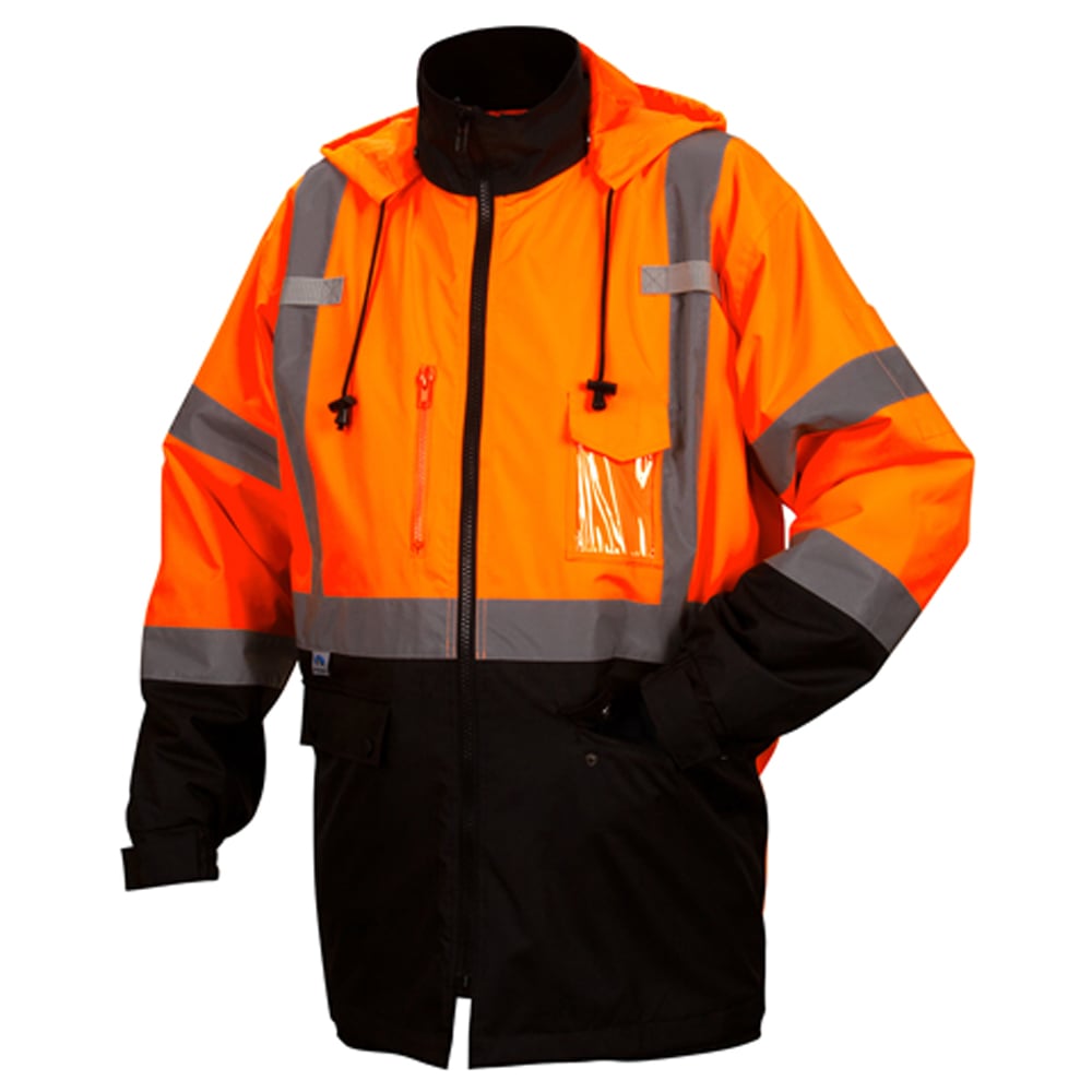 Pyramex RP31 Series Hi Vis Class 3 Parka with Detachable Hood