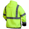 Pyramex Lumen-X Hi-Vis Lime Sweatshirt RSSH32 Series