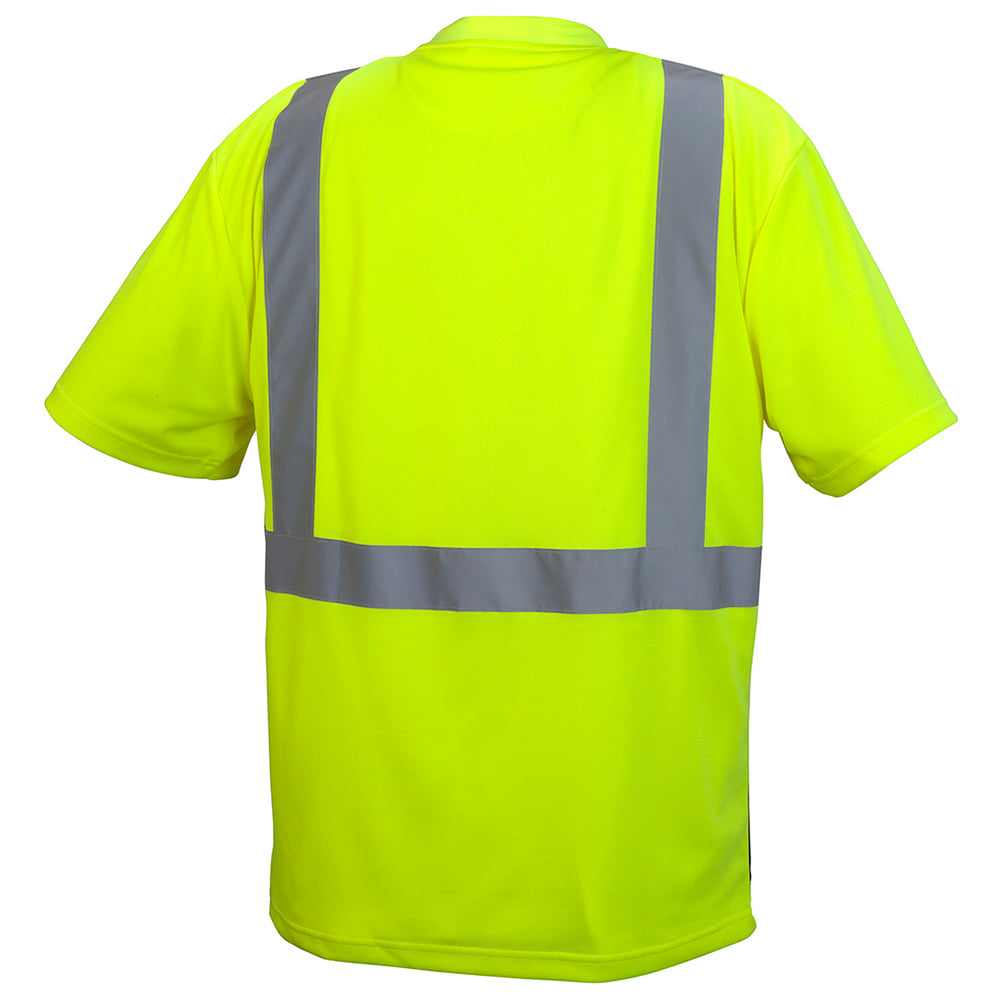 Pyramex Lumen-X RTS21B Series Hi-Vis T-Shirt with Black Bottom