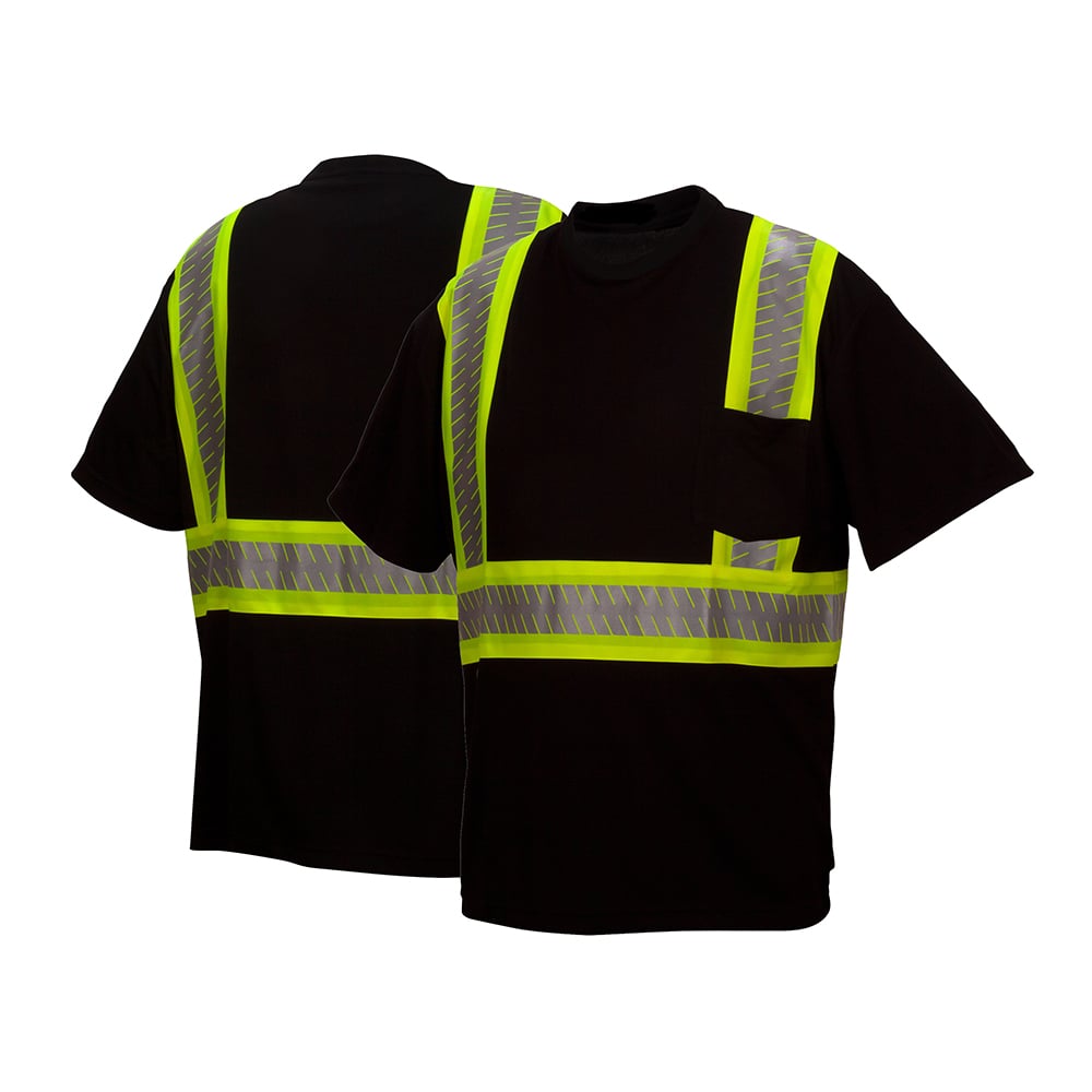 Pyramex Lumen-X Hi-Vis T-Shirt Heat Sealed Tape RTS23 Series