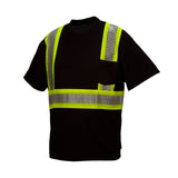 Pyramex Lumen-X Hi-Vis T-Shirt Heat Sealed Tape RTS23 Series