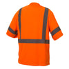 Pyramex RTS33 Series Hi Vis T-Shirt with Reflective Tape on Sleeves