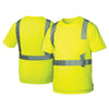 Pyramex RTSHS21 Hi Vis Short Sleeved Shirt with Heat Sealed Tape