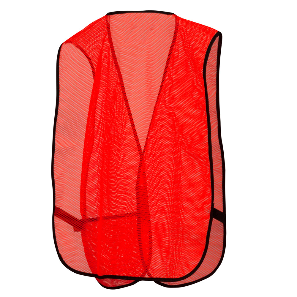 Pyramex RV Non Rated Hi Vis Mesh Vest with Hook and Loop Closure