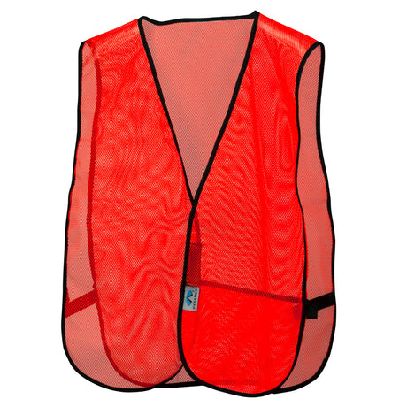 Pyramex RV Non Rated Hi Vis Mesh Vest with Hook and Loop Closure