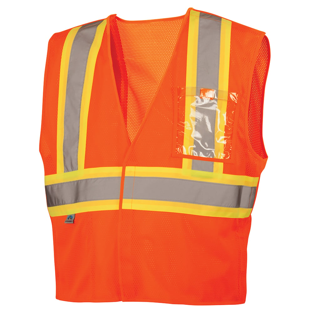 Pyramex Lumen-X Hi-Vis Vest with 5 Point Break RVHL27BR Series