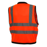 Pyramex Lumen-X Hi-Vis Vest with 5 Black Trim RVMS28 Series