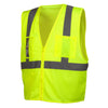 Pyramex RVZ21CP Series Class 2 Economy Vest with Clear Front Pocket