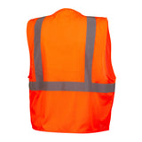 Pyramex RVZ21CP Series Class 2 Economy Vest with Clear Front Pocket