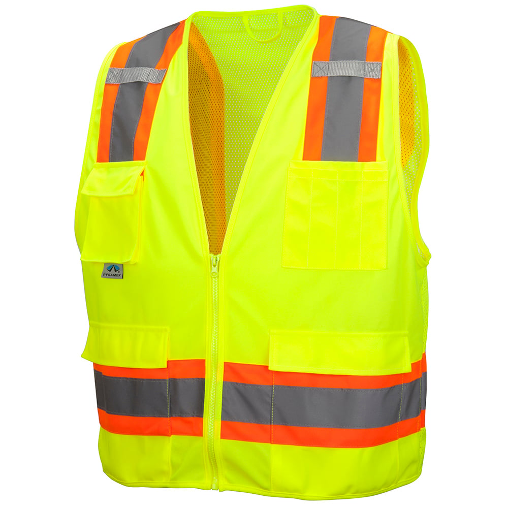 Pyramex Lumen-X Hi-Vis Vest RVZ24 Self Extinguishing Series