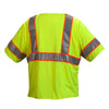 Pyramex RVZ35 Series Hi Vis Mesh Vest Class 3 with 3 Pockets