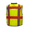 Pyramex RVZT44B Class 2 Hi Vis Tether Vest - D-Ring Access & Grommets