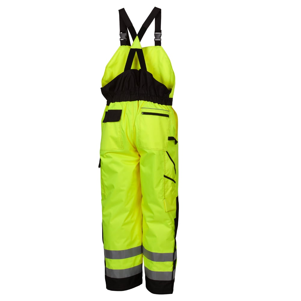 Pyramex RWB46 Series Winter Bib Pants with Quilted Interior Insulation