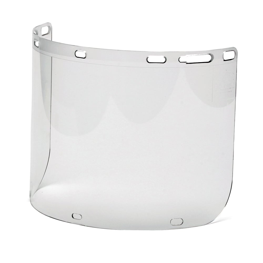 Pyramex Polycarbonate Cylinder Face Shield With Holes S1210CC