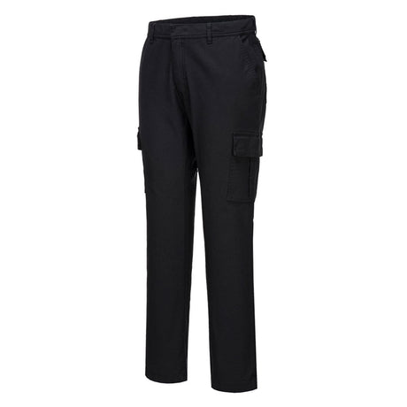 Portwest S231 Stretch Slim Combat Pants with Side Leg Cargo Pockets